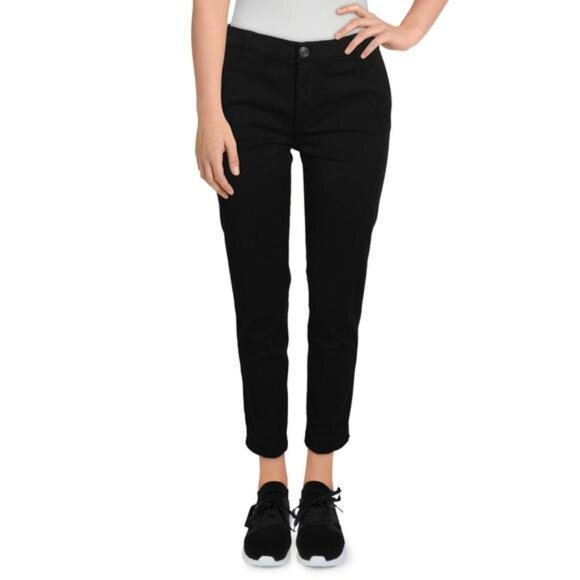 NWT Current/Elliott The Confidant Pants Black Size 30 $198 - Picture 1 of 12